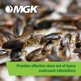 MGK Vendetta Nitro indoor roach control in kitchens and storage areas.