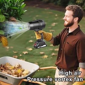 MGYM light snow removal on a doorstep with compact tool