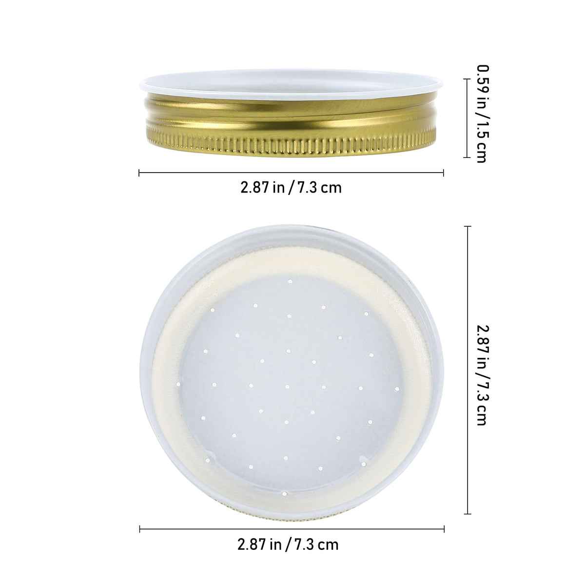 MHFOOU gold metal bee water feeder highlights premium durability at hive entrance
