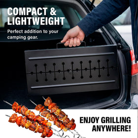 MHH compact design fits small backyards and picnics.