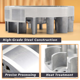 Heat-treated flywheel by Mhrxusd showing balanced surface