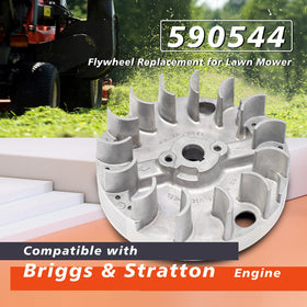 High-grade steel flywheel by Mhrxusd, emphasizing durability