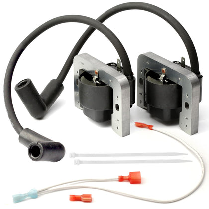 Mhrxusd ignition coil 32-707-01-S close-up, durable coil for Kohler twin engines.