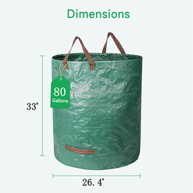 Durable MHXWNHA bags with reinforced stitching for heavy yard waste