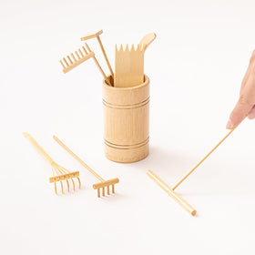 MHYGKTXRA mini zen garden rake circle style for compact desk tool