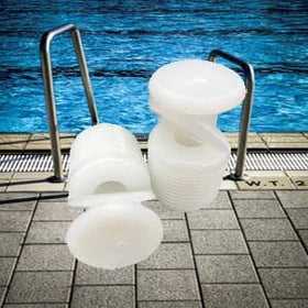MHYYT durable UV-stabilized ABS pool nozzle resists chemicals and sun.