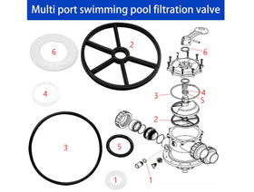MHYYT Large O-Ring for SP0710L that maintains flexible, chemical-resistant sealing.