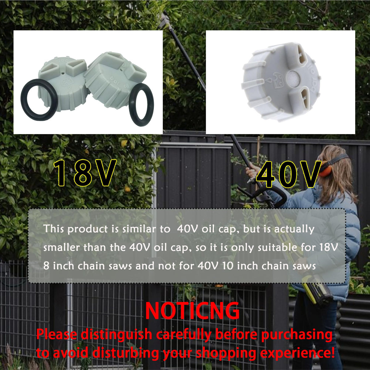 Durable plastic MHYYT oil cap for Ryobi P4360; vibration-resistant fit.