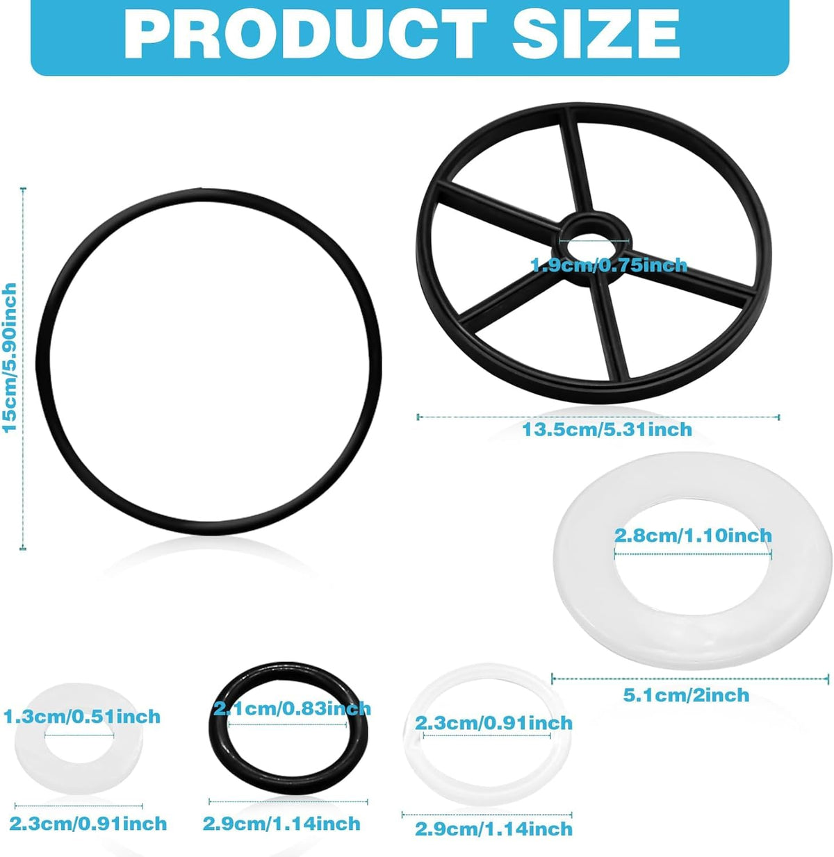 MHYYT Plastic Washer for SP0710L supports precise gasket seating during rebuild.