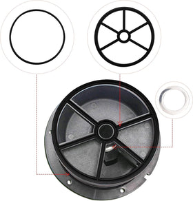 MHYYT Small Rubber Washer for SP0710L completes a thorough gasket set for leaks-free operation.