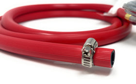 MI MADOL flexible 6-foot propane hose supports outdoor cooking setups.