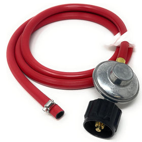 MI MADOL low-pressure regulator and 6ft hose secures gas flow for grills.