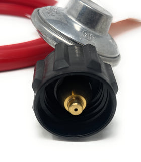 MI MADOL regulator and hose kit ideal for outdoor gas usage.