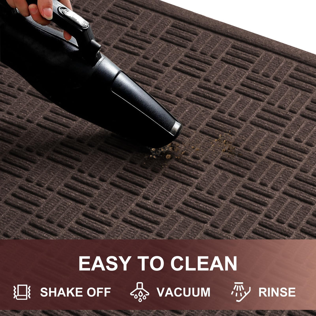 Mibao 36x24 coffee door mat complements entryways