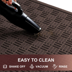 Mibao 36x24 coffee door mat complements entryways