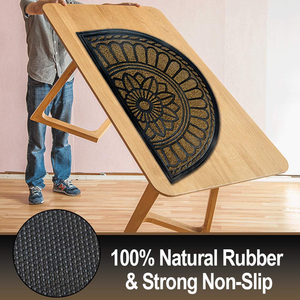 Mibao beveled border traps moisture and dirt at the doorstep.