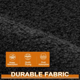 Mibao dirt catcher mat helps keep interior clean and tidy.