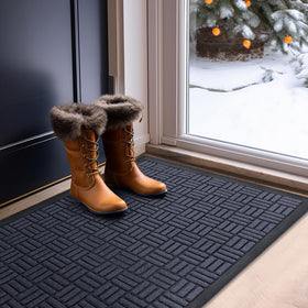 Mibao dog-friendly entry mat helps reduce indoor mud and mess.