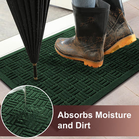 Mibao easy-clean doormat for quick vacuuming or washing.