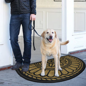Mibao easy-clean door mat supports wipe or hose rinse for maintenance.