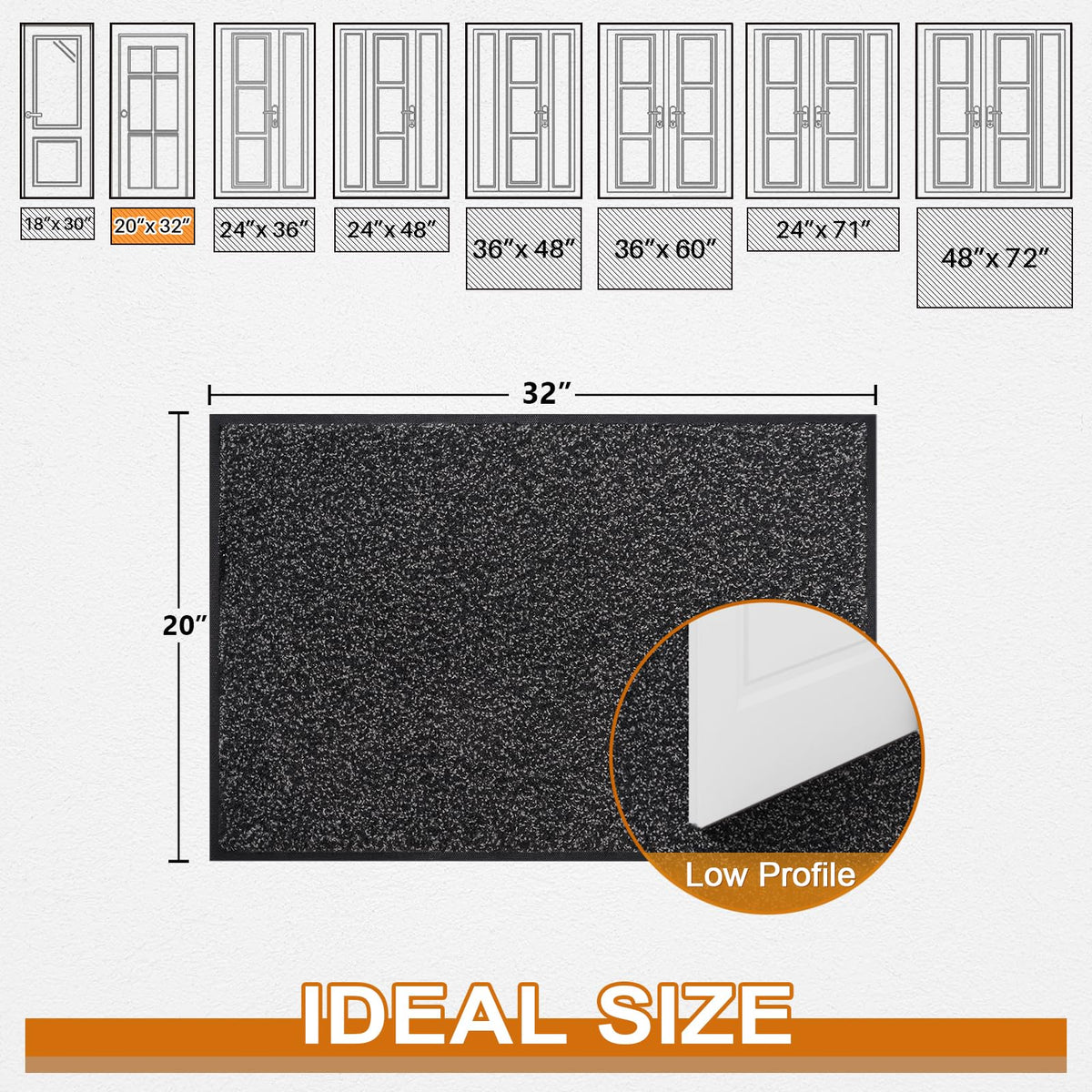 Mibao dirt-trap mat performance protects interior surfaces