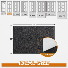 Mibao dirt-trap mat performance protects interior surfaces
