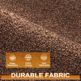 Mibao polypropylene fibers deliver durable dirt catching for high-traffic areas.