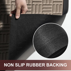 Mibao doormat easy to vacuum shake or hose down for cleaning
