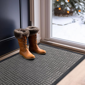 Mibao non-slip door mat helps prevent slips and protects floors in busy entrances.