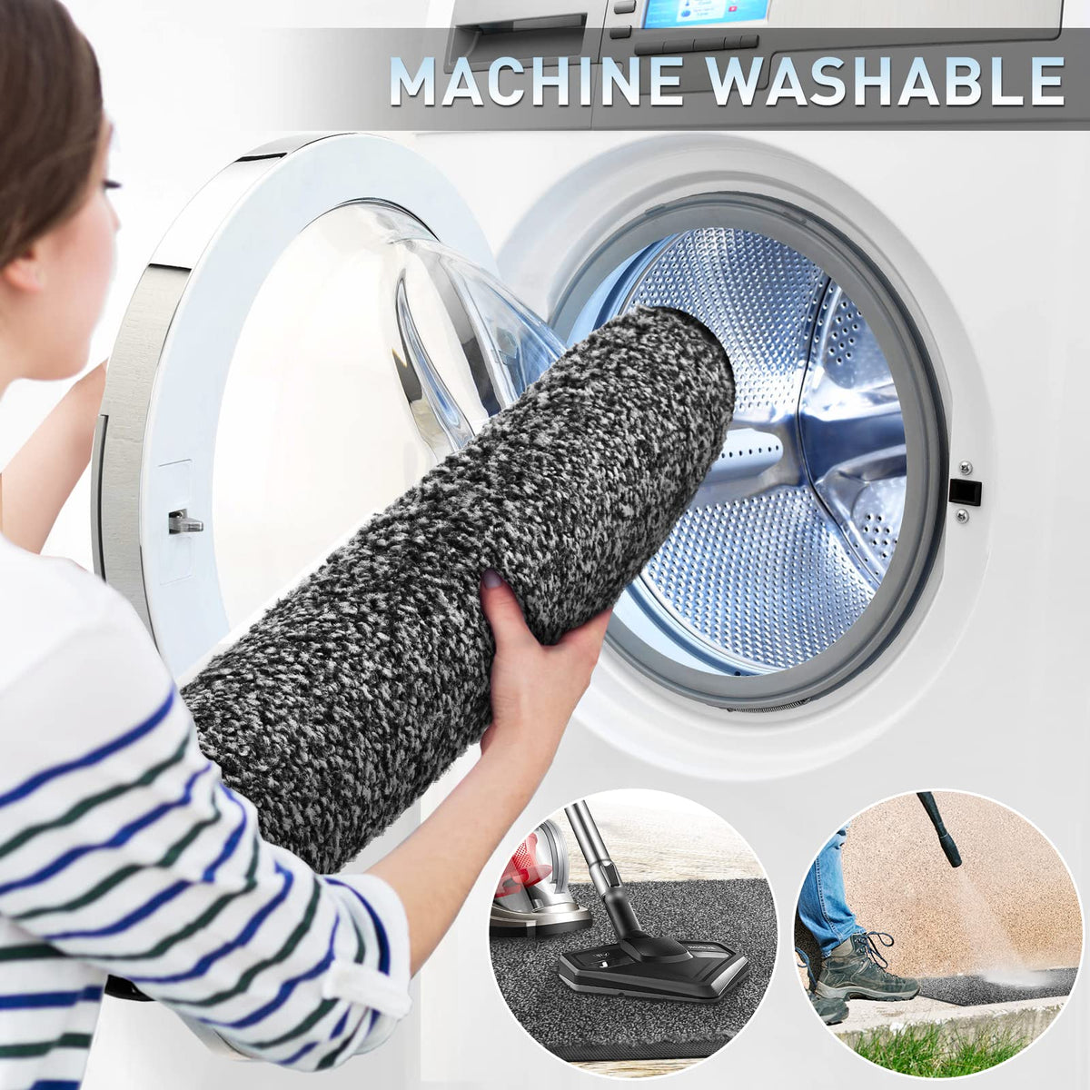 Ideal for homes with pets and daily dirt, reducing mess