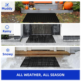 Mibao versatile entry mat suitable for garage or patio entrances.