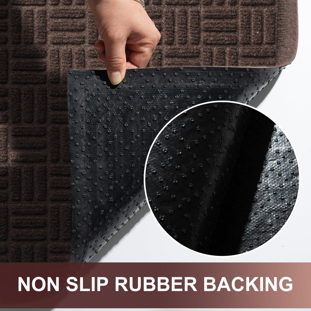 Mibao versatile indoor outdoor mat for entry garage or patio