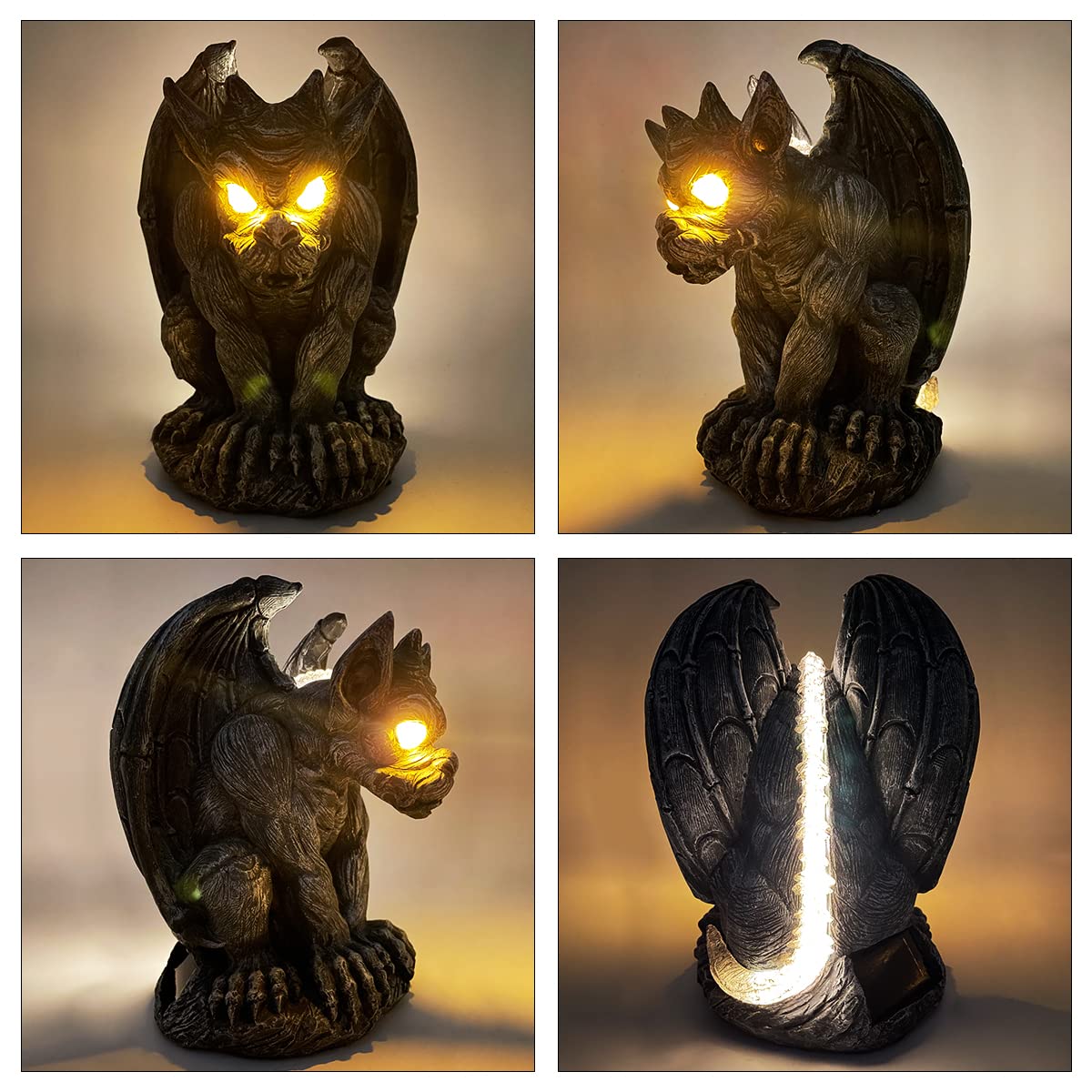 MIBUNG gargoyle decor fits patios, lawns, terraces, and entryways.