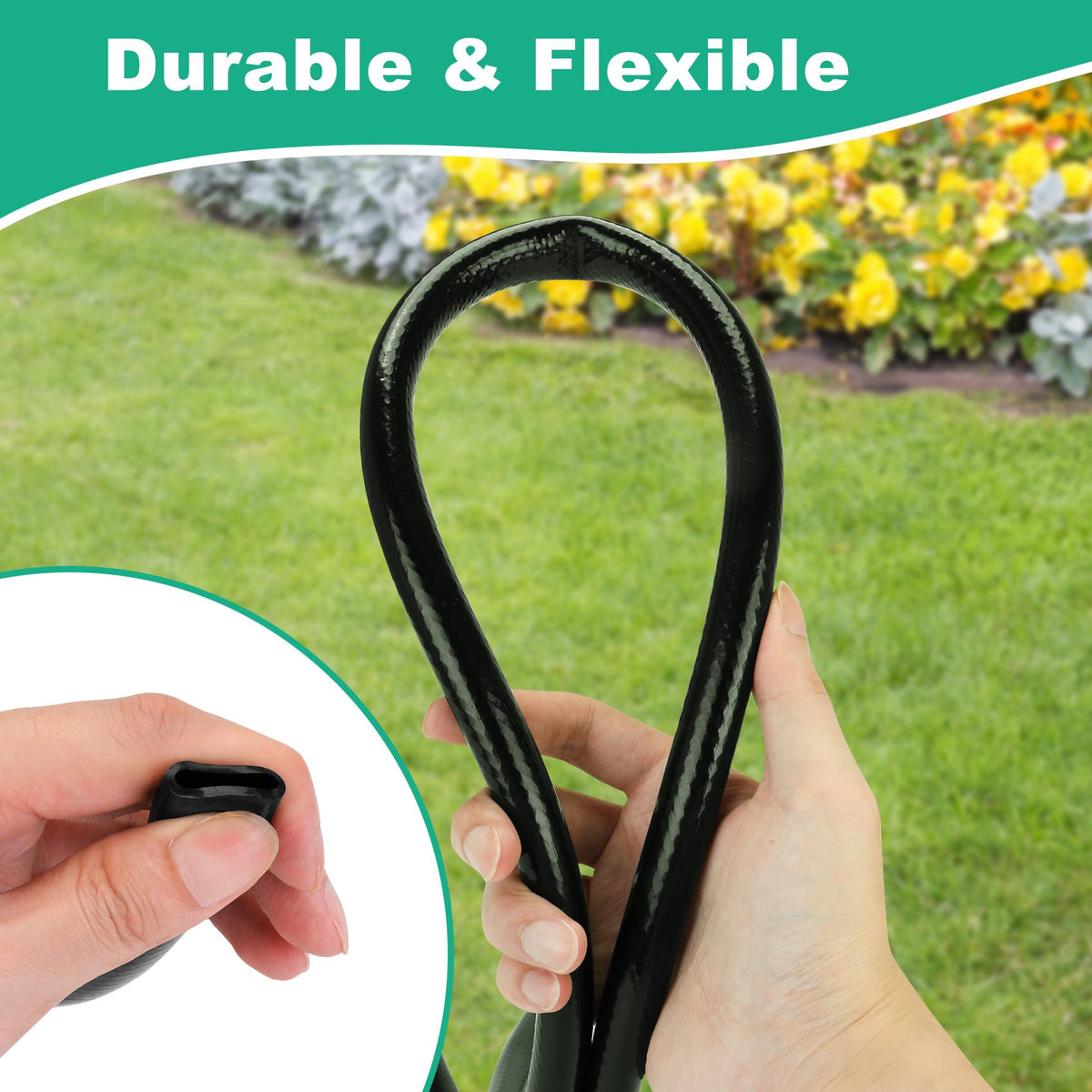 Micnaron all-weather irrigation tube handles temperature extremes.