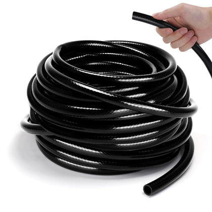Micnaron half-inch irrigation tubing 75ft for precise garden watering.