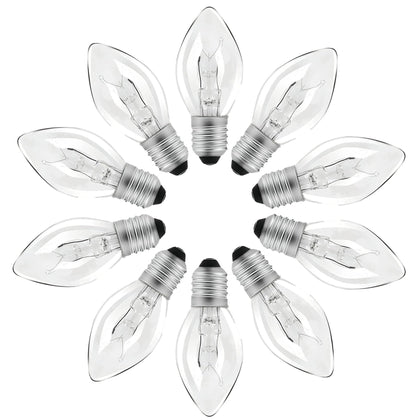 Micnaron flea-trap bulb front view provides bright, energy-efficient 7W illumination.