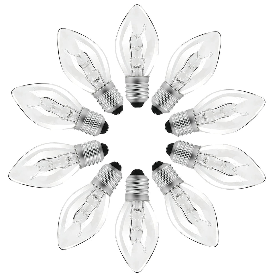 Micnaron flea-trap bulb front view provides bright, energy-efficient 7W illumination.