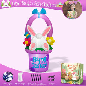 MICOCAH family-friendly Easter décor ideal for gardens, lawns, and porches.