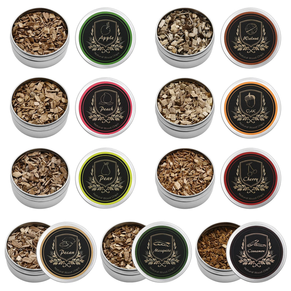 Micovay smoking wood chips cherry flavor enhances cocktails with natural cherry smoke