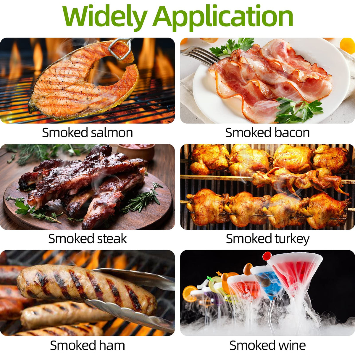 Micovay smoking wood chips mesquite flavor brings bold smoke to grills and cocktails