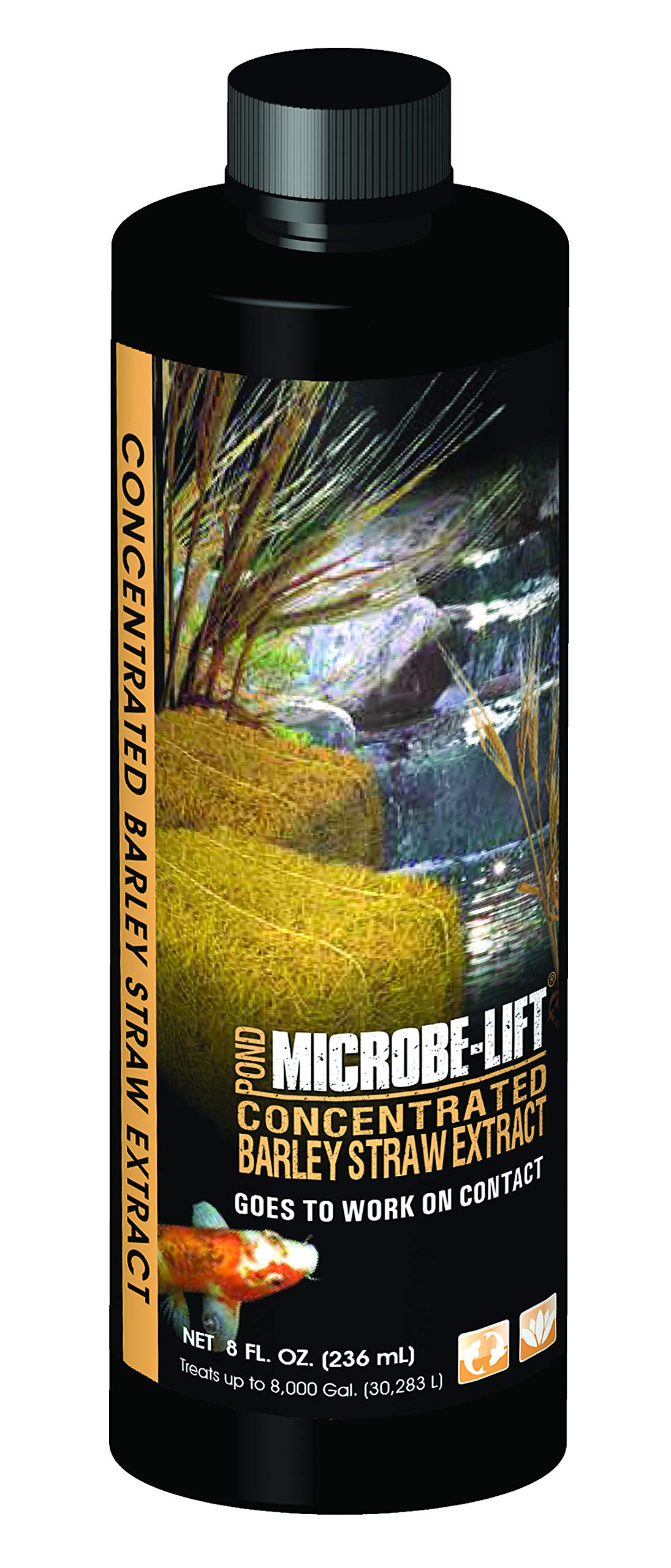 MICROBE-LIFT barley straw extract bottle pour for pond conditioning