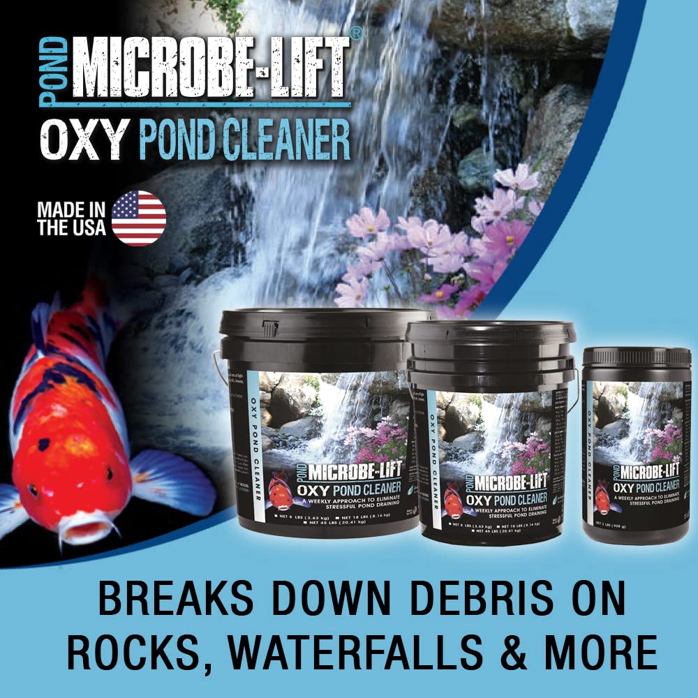 MICROBE-LIFT OPCMD near a waterfall reduces muck and odors.