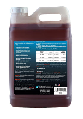 Clear pond water after MICROBE-LIFT PL treatment improves visibility.