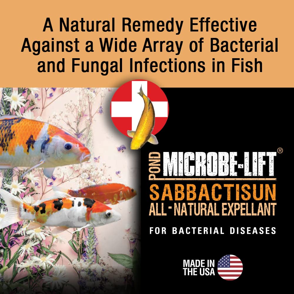 MICROBE-LIFT Sabbactisun bottle label close-up highlighting natural ingredients