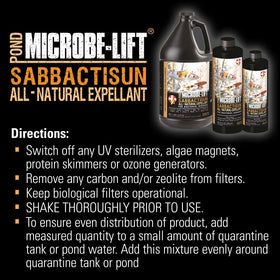 MICROBE-LIFT Sabbactisun packaging box ready for retail display
