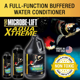 Microbe-Lift XTP improves pond water clarity for koi and aquatic plants