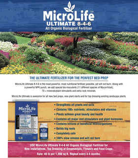 Flowering beds with MIcroLife SJES Ultimate — more blooms and colors.