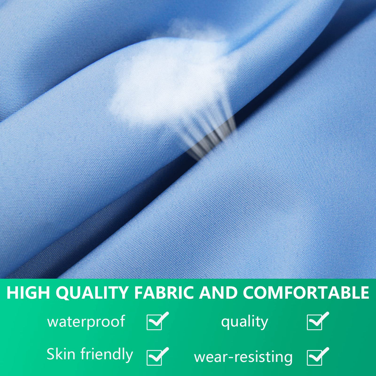 MICTONY machine-washable fabric for simple outdoor cleanup