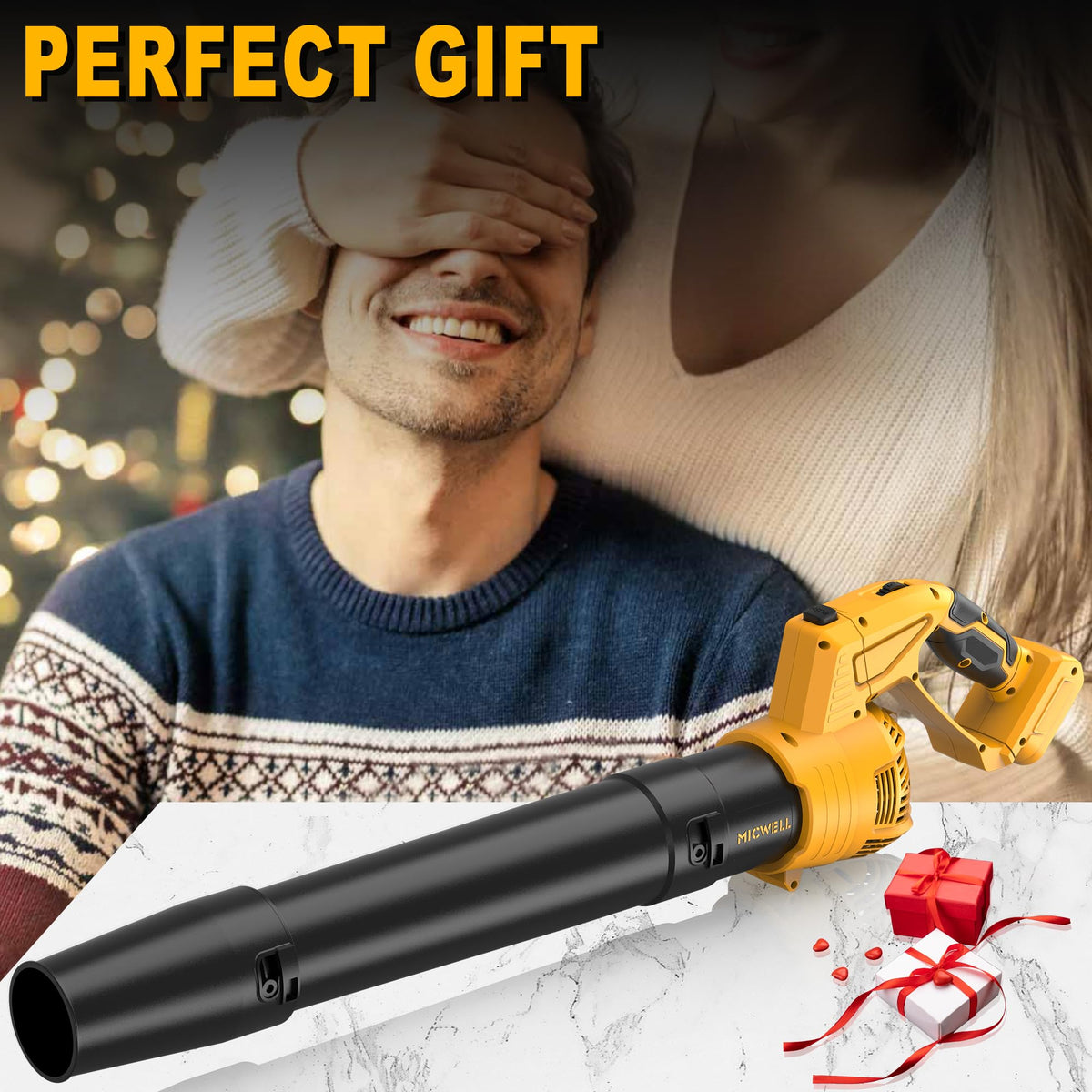 MICWELL tool-only model compatible with DeWALT 20V Max batteries.