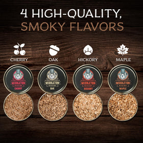 Middleton Mixology SmokeTop maple chips add warm caramel notes to drinks.